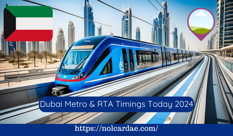 Dubai Metro Timings Today