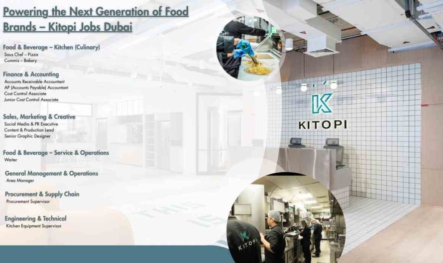 Powering the Next Generation of Food Brands – Kitopi Jobs Dubai